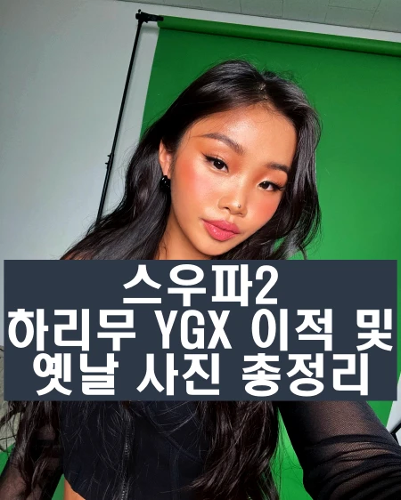 스우파2 원밀리언 하리무 YGX 이적 국적 인스타 주소
